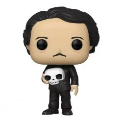 Gametraders Rouse Hill Icons - Edgar Allan Poe With Skull Pop! Vinyl Pop Vinyls