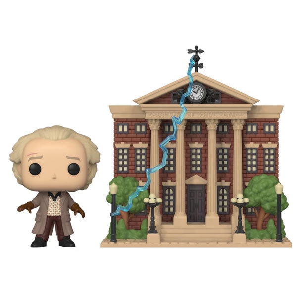 Gametraders Rouse Hill Pop Vinyls Back To The Future - Doc With Clock Tower Pop! Town 3 Gametraders Rouse Hill Pop Vinyls Back To The Future - Doc With Clock Tower Pop! Town