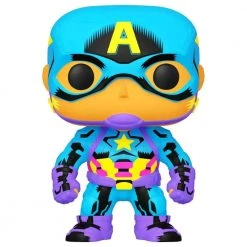 Gametraders Rouse Hill Captain America - Captain America Black Light US Exclusive Pop! Vinyl