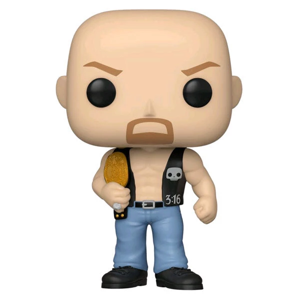 Gametraders Rouse Hill Pop Vinyls WWE - Stone Cold Steve Austin With Belt Pop! Vinyl 3 Gametraders Rouse Hill Pop Vinyls WWE - Stone Cold Steve Austin With Belt Pop! Vinyl