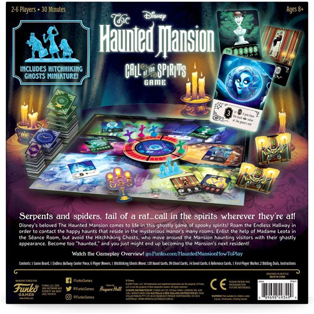 Gametraders Rouse Hill Haunted Mansion - Call Of The Spirits Board Game 4 Gametraders Rouse Hill Haunted Mansion - Call Of The Spirits Board Game