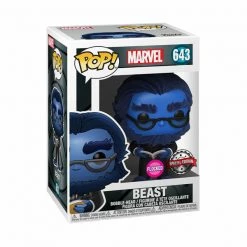 Gametraders Rouse Hill X-Men (2000) - Beast Flocked 20th Anniversary US Exclusive Pop! Vinyl