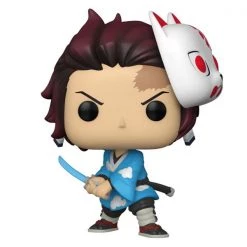Gametraders Rouse Hill Demon Slayer - Tanjiro With Mask US Exclusive Pop! Vinyl Pop Vinyls