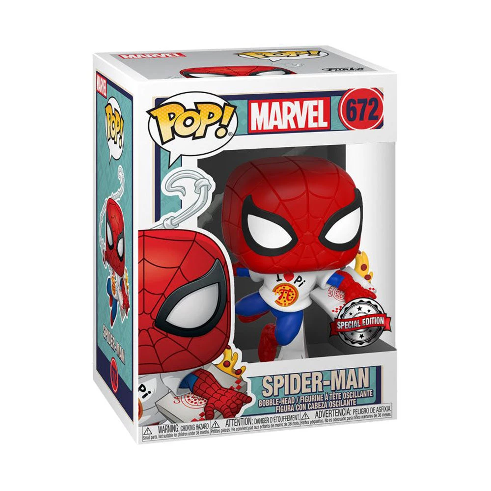 Gametraders Rouse Hill Pop Vinyls Spider-Man - Spider-Man With Pi Shirt US Exclusive Pop! Vinyl 4 Gametraders Rouse Hill Pop Vinyls Spider-Man - Spider-Man With Pi Shirt US Exclusive Pop! Vinyl