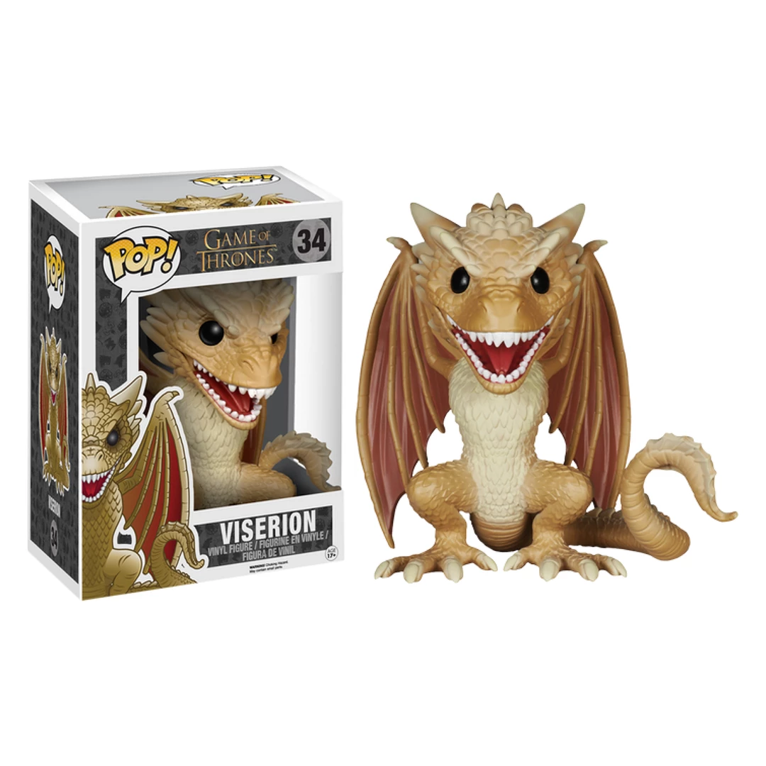 Funko Pop Vinyls Game Of Thrones - Viserion Pop! Vinyl 5 Funko Pop Vinyls Game Of Thrones - Viserion Pop! Vinyl