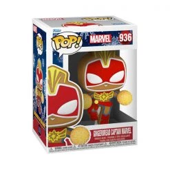 Gametraders Rouse Hill Captain Marvel - Captain Marvel Gingerbread Pop! Vinyl 6 Gametraders Rouse Hill Captain Marvel - Captain Marvel Gingerbread Pop! Vinyl