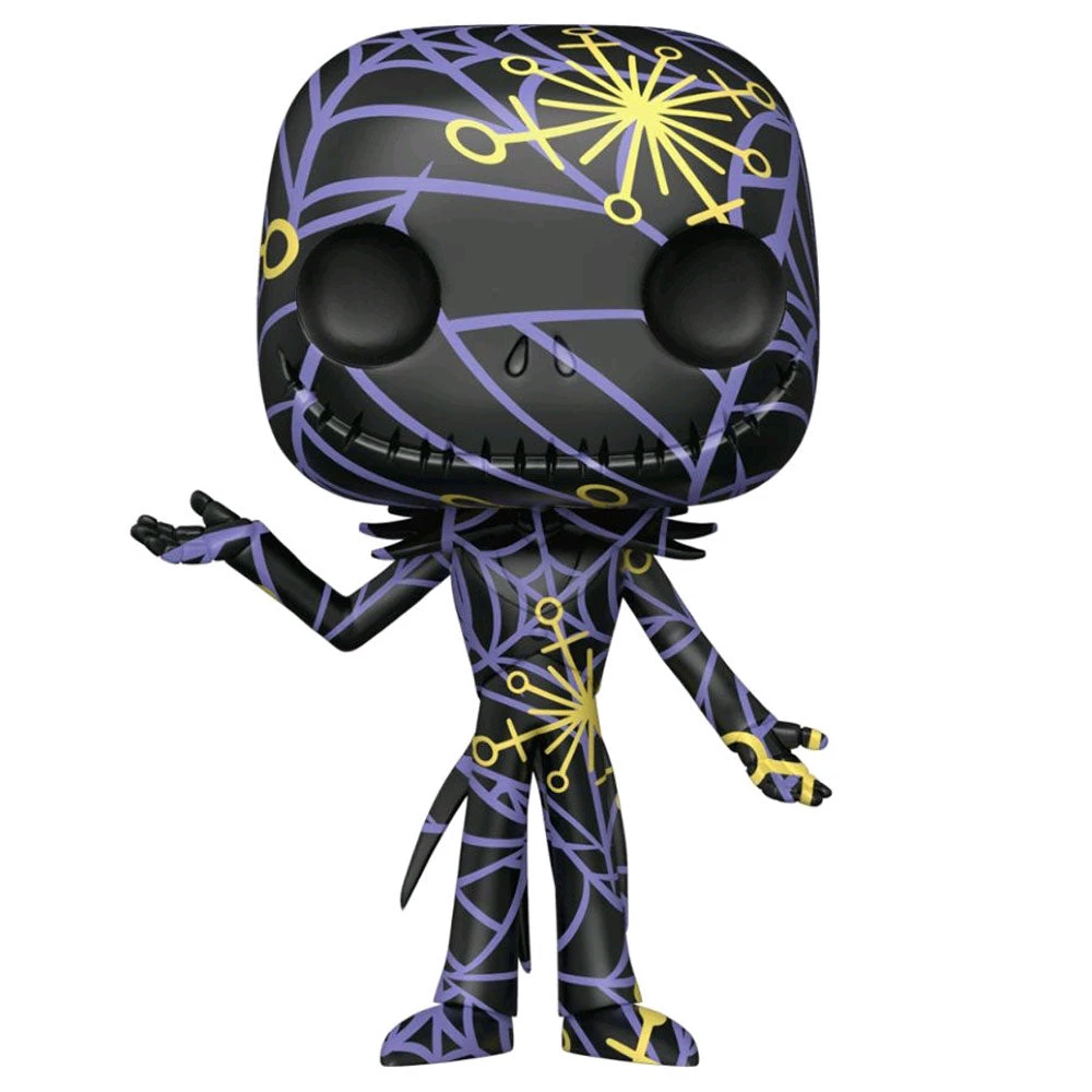 Gametraders Rouse Hill Pop Vinyls The Nightmare Before Christmas - Jack (Artist) Black & Yellow US Exc Pop! With Protector 3 Gametraders Rouse Hill Pop Vinyls The Nightmare Before Christmas - Jack (Artist) Black & Yellow US Exc Pop! With Protector