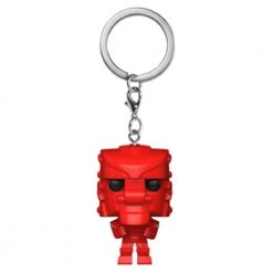 Gametraders Rouse Hill Mattel - Rock Em Sock Em Robot Red Pocket Pop! Keychain