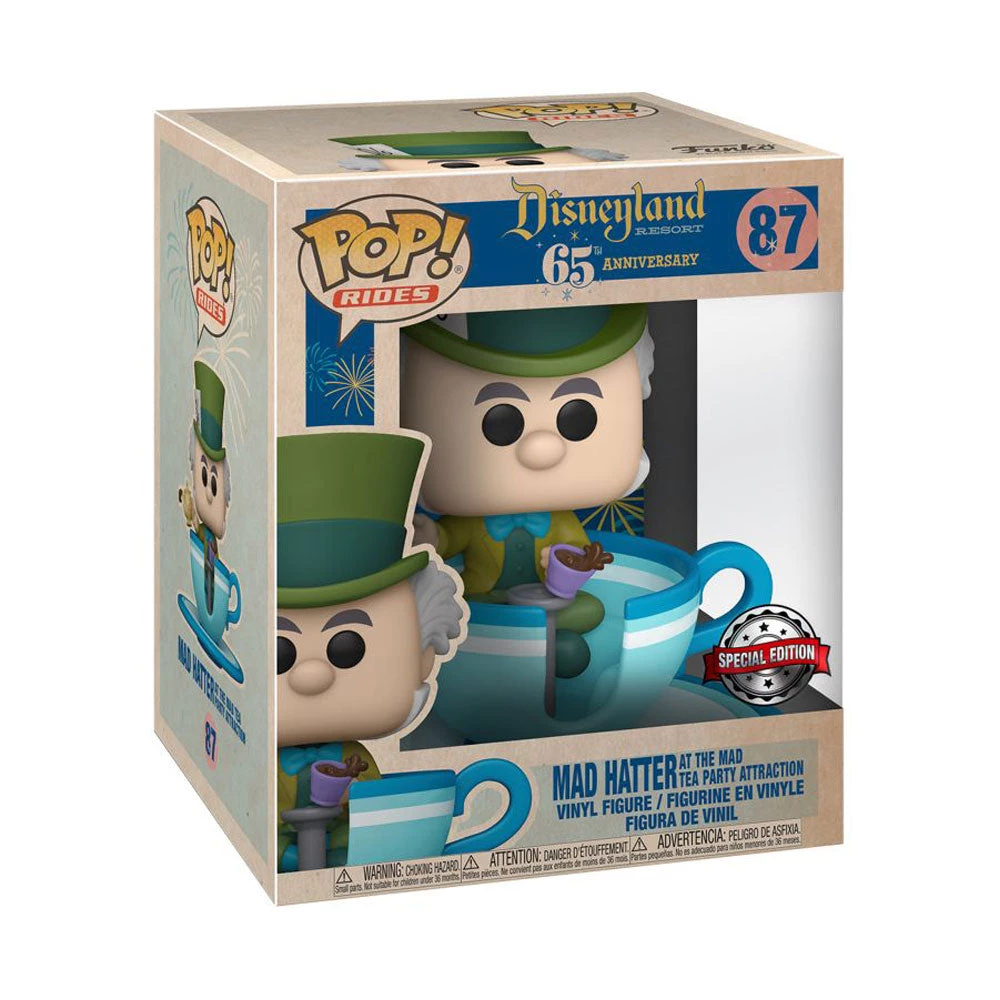 Gametraders Rouse Hill Disneyland 65th Anniversary - Mad Hatter Teacup US Exclusive Pop! Ride Pop Vinyls 4 Gametraders Rouse Hill Disneyland 65th Anniversary - Mad Hatter Teacup US Exclusive Pop! Ride Pop Vinyls