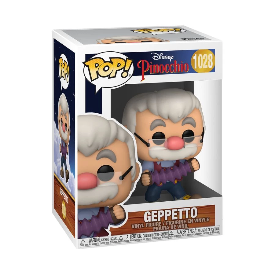 Gametraders Rouse Hill Pinocchio - Gepetto With Accordion 80th Anniversary Pop! Vinyl 4 Gametraders Rouse Hill Pinocchio - Gepetto With Accordion 80th Anniversary Pop! Vinyl