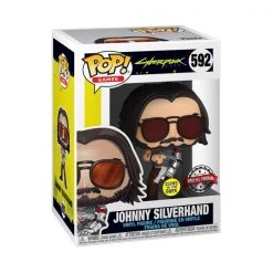 Gametraders Rouse Hill Cyberpunk 2077 - Johnny Silverhand Glow US Exclusive Pop! Vinyl Pop Vinyls