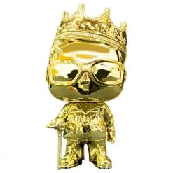 Gametraders Rouse Hill Notorious BIG - Biggie Gold Chrome US Exclusive Pop! Vinyl Pop Vinyls