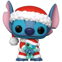 Gametraders Rouse Hill Pop Vinyls Lilo & Stitch - Santa Stitch With Scrump US Exclusive Pop! Vinyl
