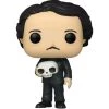 Gametraders Rouse Hill Pop Vinyls Icons - Edgar Allen Poe With Skull Glow US Exclusive Pop! Vinyl