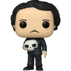 Gametraders Rouse Hill Pop Vinyls Icons - Edgar Allen Poe With Skull Glow US Exclusive Pop! Vinyl