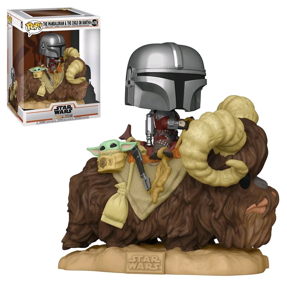 Gametraders Rouse Hill Star Wars: The Mandalorian - Mandalorian And The Child On Bantha Pop! Deluxe 5 Gametraders Rouse Hill Star Wars: The Mandalorian - Mandalorian And The Child On Bantha Pop! Deluxe