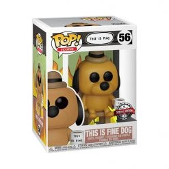 Gametraders Rouse Hill Icons - This Is Fine Dog US Exclusive Pop! Vinyl