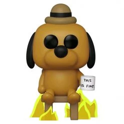 Gametraders Rouse Hill Icons - This Is Fine Dog US Exclusive Pop! Vinyl