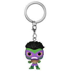 Gametraders Rouse Hill Hulk - Luchadore Hulk Pocket Pop! Keychain