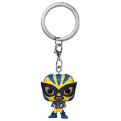 Gametraders Rouse Hill X-Men - Luchadore Wolverine Pocket Pop! Keychain