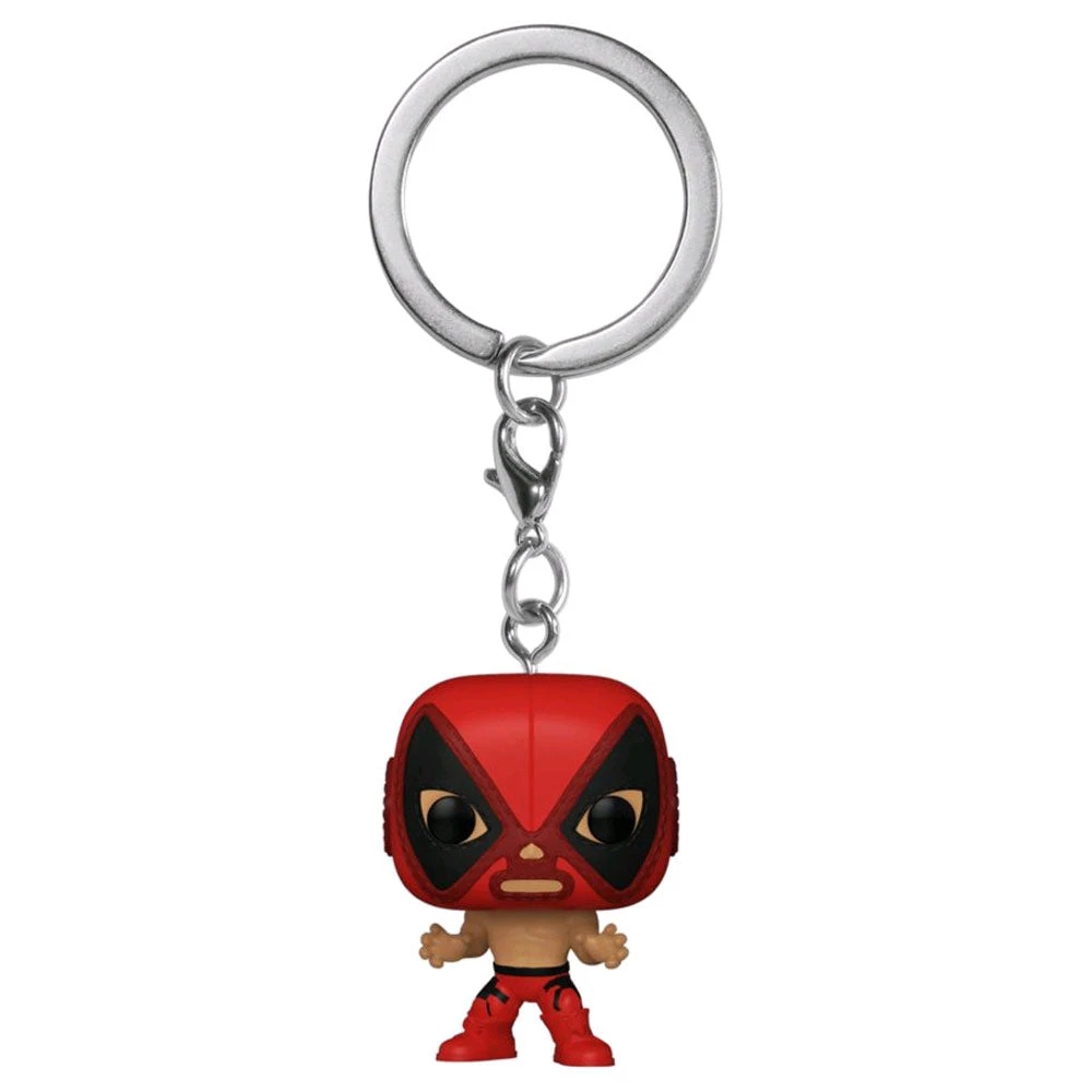 Gametraders Rouse Hill Pop Vinyls Deadpool - Luchadore Deadpool Pocket Pop! Keychain 4 Gametraders Rouse Hill Pop Vinyls Deadpool - Luchadore Deadpool Pocket Pop! Keychain