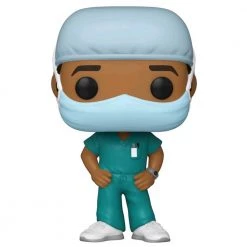 Gametraders Rouse Hill Pop Vinyls Pop! Heroes - Front Line Worker Male #2 Green Pop! Vinyl