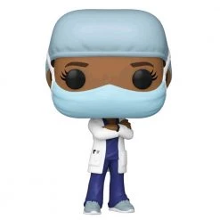 Gametraders Rouse Hill Pop Vinyls Pop! Heroes - Front Line Worker Female #2 Purple Pop! Vinyl