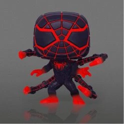 Gametraders Rouse Hill Marvels Spider-Man: Miles Morales - Programmable Matter Suit Glow US Exclusive Pop! Vinyl Pop Vinyls