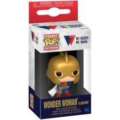 Gametraders Rouse Hill Wonder Woman - Wonder Woman Flashpoint 80th Anniversary Pocket Pop! Keychain
