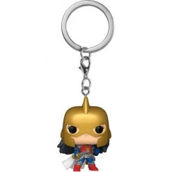 Gametraders Rouse Hill Wonder Woman - Wonder Woman Flashpoint 80th Anniversary Pocket Pop! Keychain