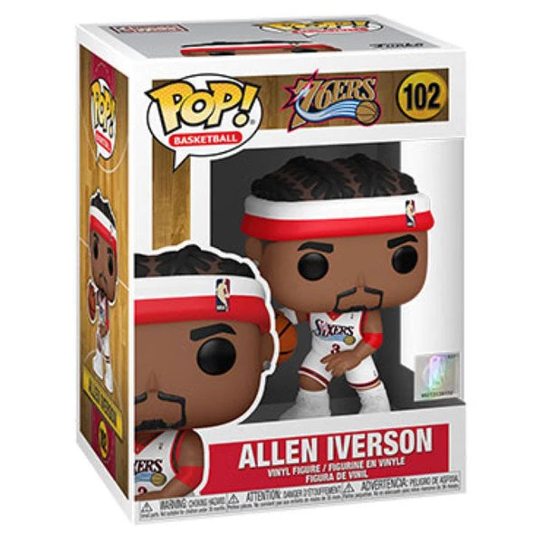 Gametraders Rouse Hill NBA: Legends - Allen Iverson (Sixers Home) Pop! Vinyl 4 Gametraders Rouse Hill NBA: Legends - Allen Iverson (Sixers Home) Pop! Vinyl