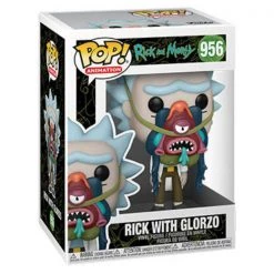 Gametraders Rouse Hill Rick And Morty - Rick With Glorzo Pop! Vinyl