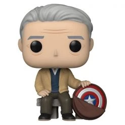 Gametraders Rouse Hill Avengers 4: Endgame - Old Man Steve Year Of The Shield 80th Anniversary US Exclusive Pop! Vinyl Pop Vinyls