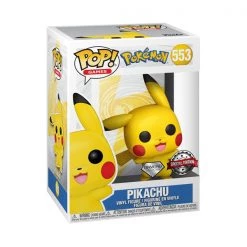 Gametraders Rouse Hill Pokemon - Pikachu Waving Diamond Glitter US Exclusive Pop! Vinyl