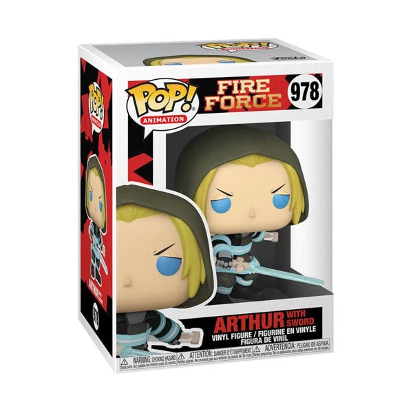 Gametraders Rouse Hill Pop Vinyls Fire Force - Arthur With Sword Pop! Vinyl 4 Gametraders Rouse Hill Pop Vinyls Fire Force - Arthur With Sword Pop! Vinyl
