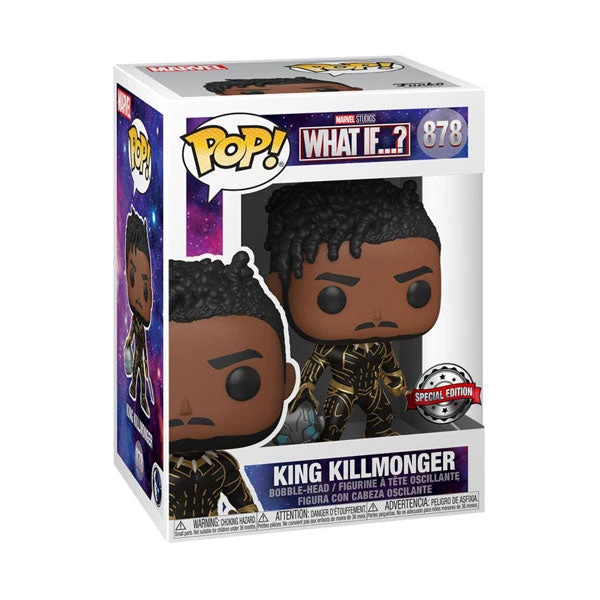 Gametraders Rouse Hill What If - King Killmonger Pop! Vinyl Pop Vinyls 4 Gametraders Rouse Hill What If - King Killmonger Pop! Vinyl Pop Vinyls