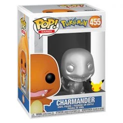 Gametraders Rouse Hill Pop Vinyls Pokemon - Charmander Silver Metallic Pop! Vinyl