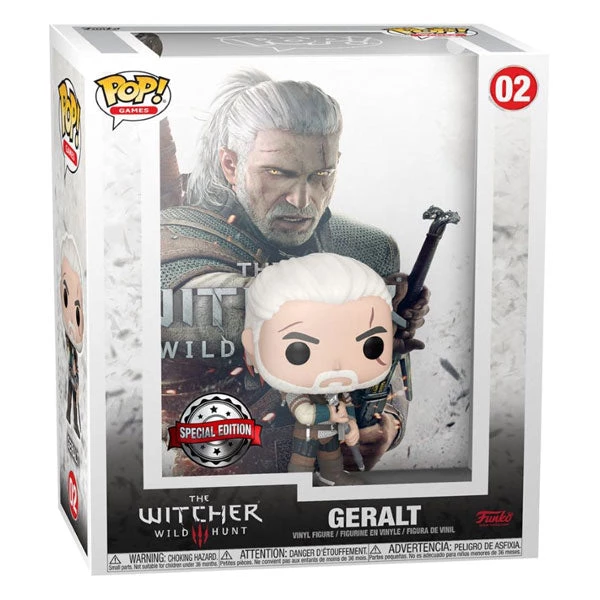 Gametraders Rouse Hill The Witcher 3: Wild Hunt - Geralt US Exclusive Pop! Cover Pop Vinyls 3 Gametraders Rouse Hill The Witcher 3: Wild Hunt - Geralt US Exclusive Pop! Cover Pop Vinyls