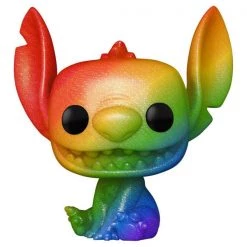 Gametraders Rouse Hill Lilo & Stitch - Stitch Rainbow Pride Diamond Glitter US Exclusive Pop! Vinyl