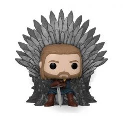 Gametraders Rouse Hill Game Of Thrones - Ned Stark On Throne Pop! Deluxe