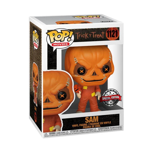 Gametraders Rouse Hill Trick R Treat - Unmasked Sam With Lollipop US Exclusive Pop! Vinyl Pop Vinyls 4 Gametraders Rouse Hill Trick R Treat - Unmasked Sam With Lollipop US Exclusive Pop! Vinyl Pop Vinyls