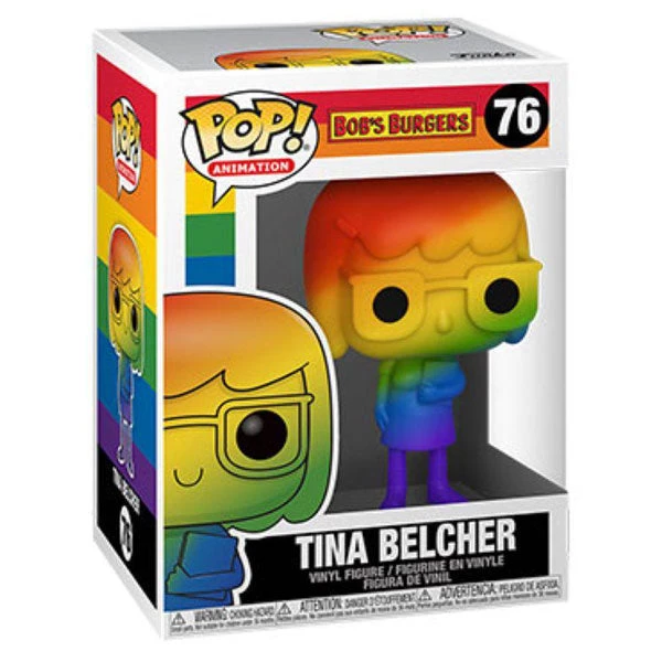 Gametraders Rouse Hill Pop Vinyls Bobs Burgers - Tina Belcher Rainbow Pride Pop! Vinyl 4 Gametraders Rouse Hill Pop Vinyls Bobs Burgers - Tina Belcher Rainbow Pride Pop! Vinyl