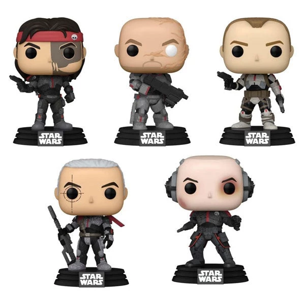 Gametraders Rouse Hill Pop Vinyls Star Wars: The Bad Batch - Bad Batch US Exclusive Pop! Vinyl 5-Pack 5 Gametraders Rouse Hill Pop Vinyls Star Wars: The Bad Batch - Bad Batch US Exclusive Pop! Vinyl 5-Pack