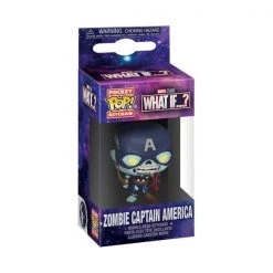 Gametraders Rouse Hill What If - Zombie Captain America Pocket Pop! Keychain