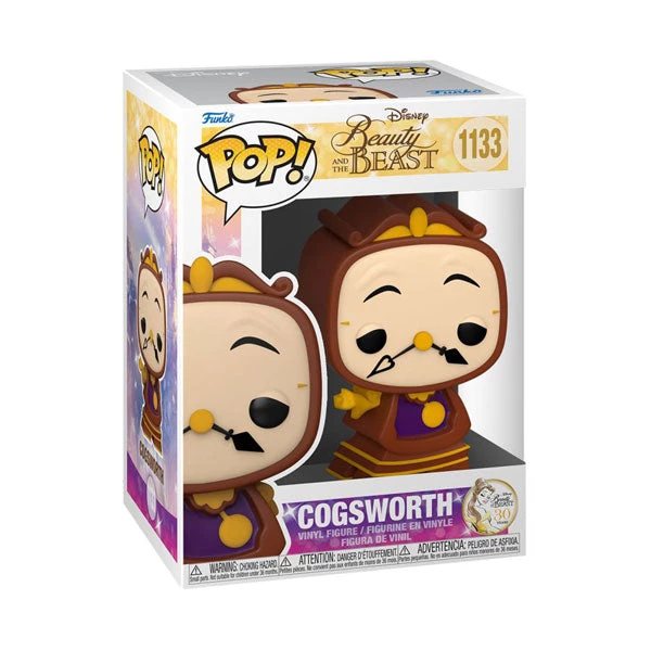 Gametraders Rouse Hill Pop Vinyls Beauty And The Beast - Cogsworth 30th Anniversary Pop! Vinyl 4 Gametraders Rouse Hill Pop Vinyls Beauty And The Beast - Cogsworth 30th Anniversary Pop! Vinyl