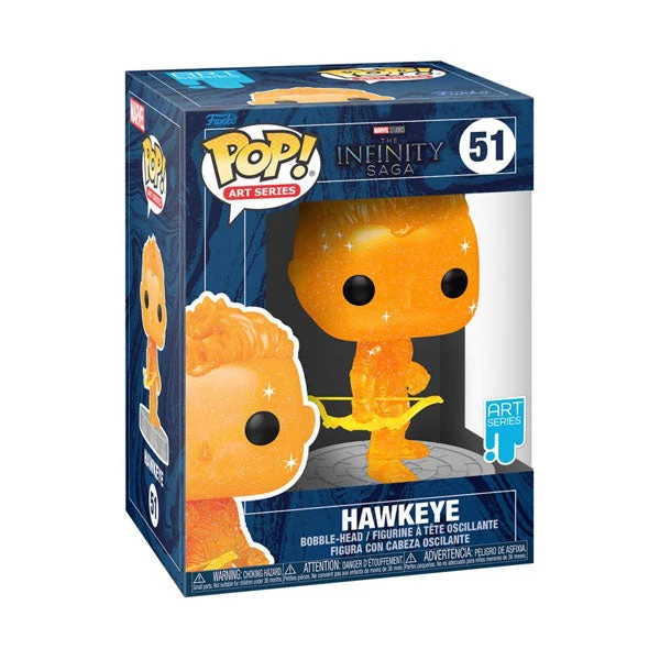 Gametraders Rouse Hill Pop Vinyls Avengers - Hawkeye Infinity Saga Orange (Artist) Pop! Vinyl With Protector 4 Gametraders Rouse Hill Pop Vinyls Avengers - Hawkeye Infinity Saga Orange (Artist) Pop! Vinyl With Protector