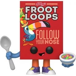 Gametraders Rouse Hill Kelloggs - Froot Loops Cereal Box Pop! Vinyl Pop Vinyls