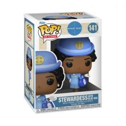 Gametraders Rouse Hill Pop Vinyls Pan Am - Stewardess With Blue Bag Pop! Vinyl