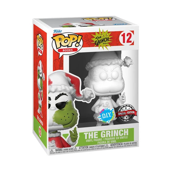 Gametraders Rouse Hill Dr Seuss - Santa Grinch DIY US Exclusive Pop! Vinyl 4 Gametraders Rouse Hill Dr Seuss - Santa Grinch DIY US Exclusive Pop! Vinyl