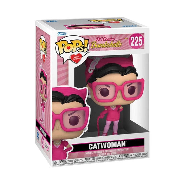 Gametraders Rouse Hill Pop Vinyls DC Bombshells - Catwoman Breast Cancer Awareness Pop! Vinyl 4 Gametraders Rouse Hill Pop Vinyls DC Bombshells - Catwoman Breast Cancer Awareness Pop! Vinyl